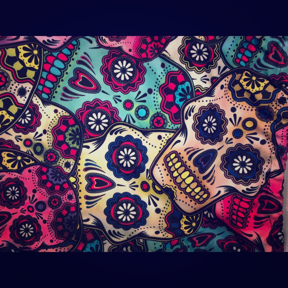 Sugar skull bag